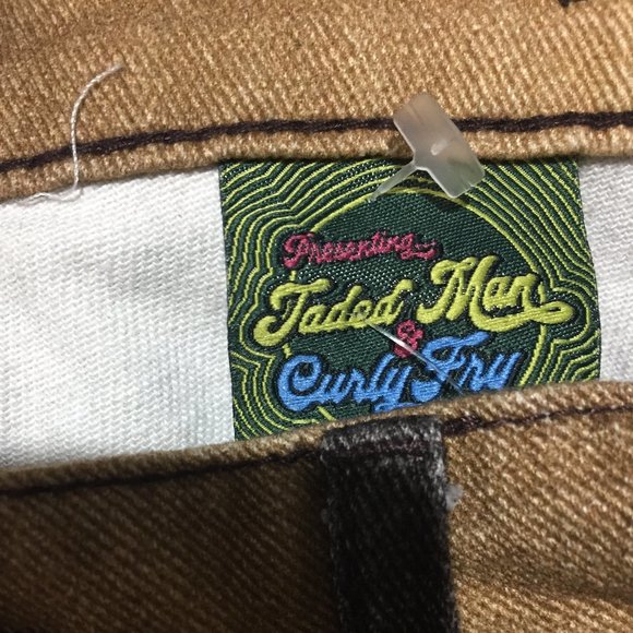 JADED LONDON CURLY FRY JEANS SIZE 24 - Picture 6 of 6